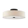 5_Monroe 30" Wide English Bronze Drum Ceiling Light more views