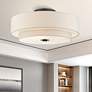 2_Monroe 30" Wide English Bronze Drum Ceiling Light