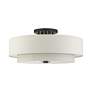 4_Monroe 30" Wide English Bronze Drum Ceiling Light more views