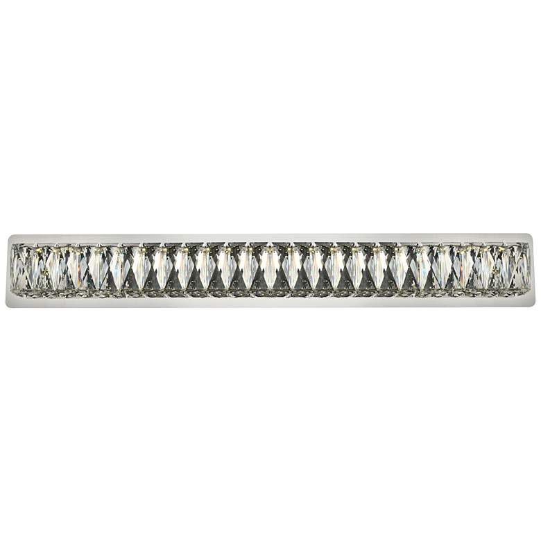 Image 1 Monroe 32 inch Wide Chrome LED Bath Light