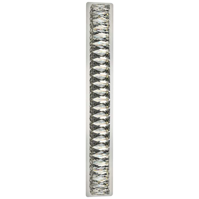 Image 3 Monroe 32" Wide Chrome LED Bath Light more views