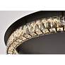 4_Monroe 33" Wide Black and Clear Crystal LED Ceiling Light more views