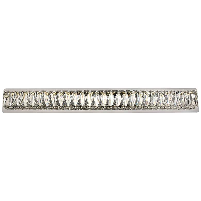 Image 1 Monroe 35 1/2" Wide Chrome LED Bath Light
