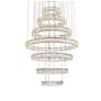 3_Monroe 40" Led Seven Ring Chandelier more views