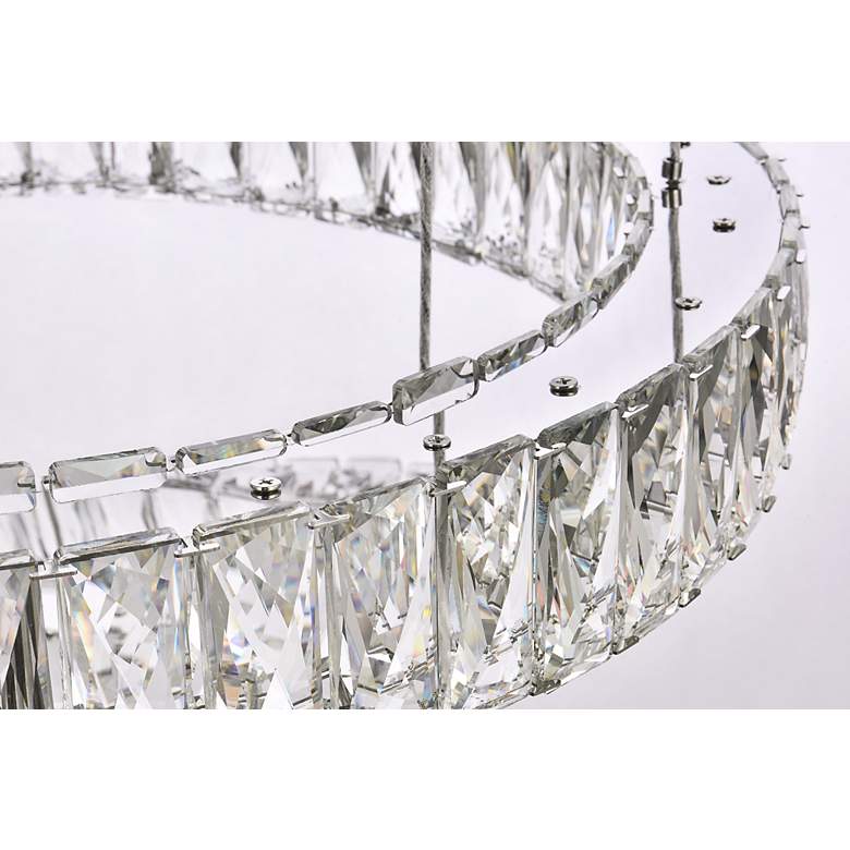 Image 6 Monroe 40" Led Seven Ring Chandelier more views