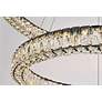 4_Monroe 42" Led Round Double Ring Pendant In Black more views