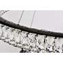 6_Monroe 42" Led Round Double Ring Pendant In Black more views