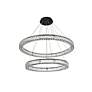 7_Monroe 42" Led Round Double Ring Pendant In Black more views