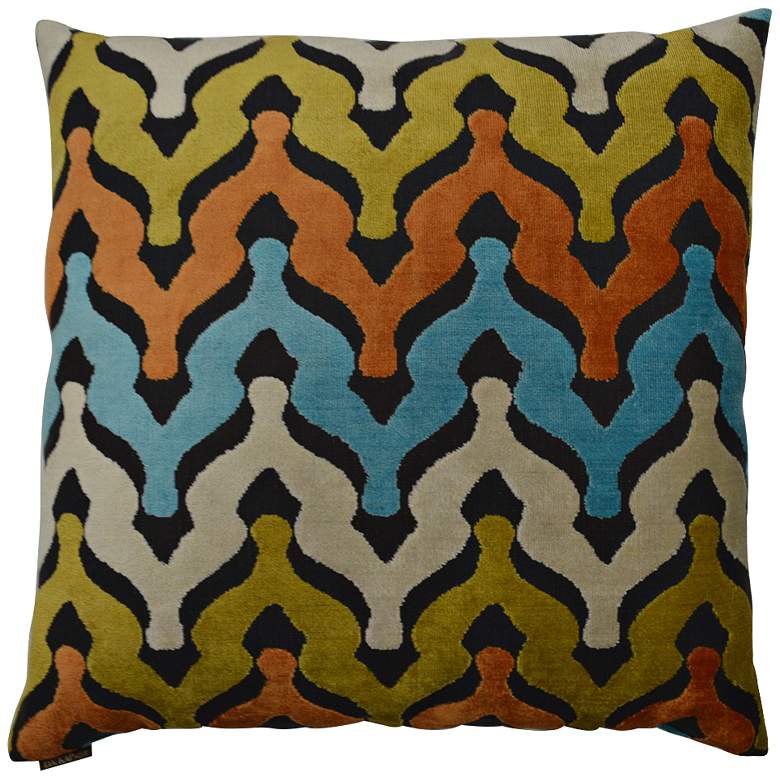 Image 1 Monroe Carnival 24" Square Decorative Throw Pillow