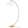 Montague 1 Light Floor Lamp - Aged Brass