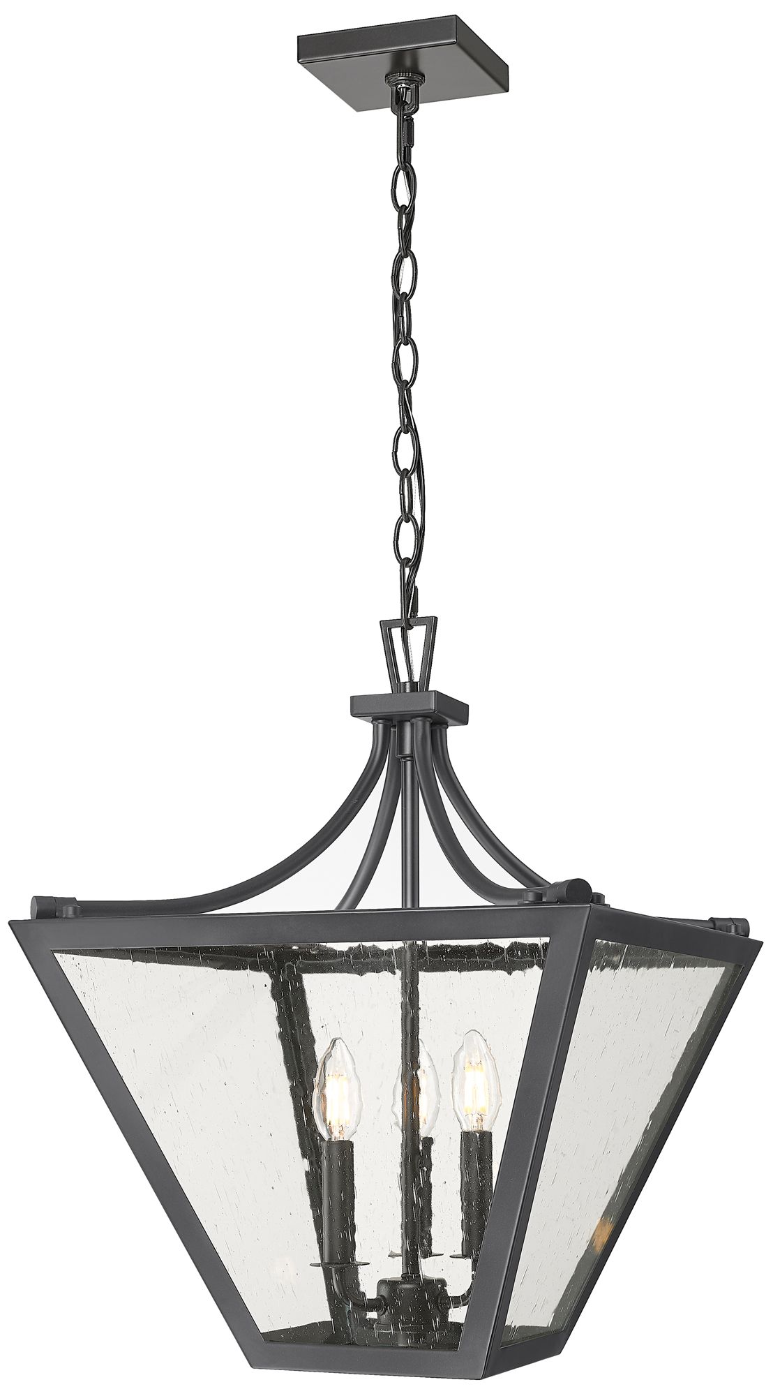 Montalcino by Z-Lite 16 inch Iron Ore 3 Light Chandelier