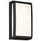Montana 9" High Black Outdoor LED Wall Mount