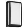 2_Montana 9" High Black Outdoor LED Wall Mount more views