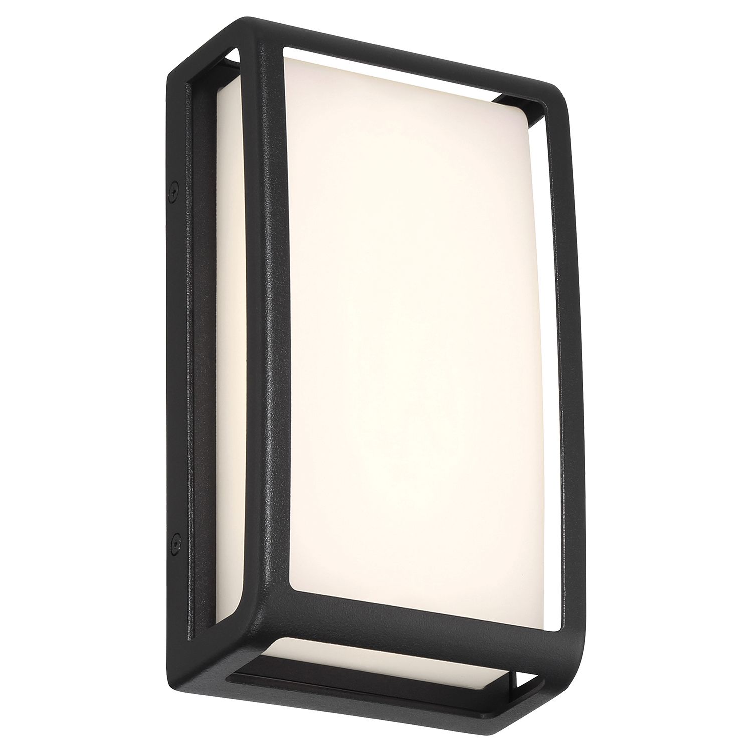 Image 4 Montana 9" High Black Outdoor LED Wall Mount more views