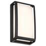 4_Montana 9" High Black Outdoor LED Wall Mount more views