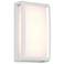 Montana 9" High White LED Outdoor Wall Light