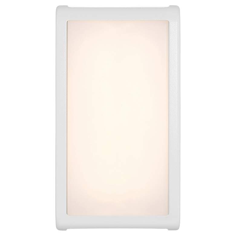 Image 3 Montana 9" High White LED Outdoor Wall Light more views