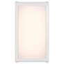 3_Montana 9" High White LED Outdoor Wall Light more views