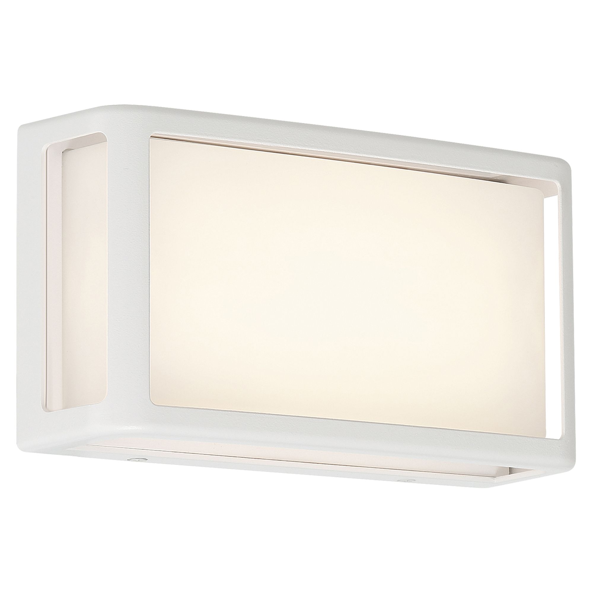 Montana 9" High White LED Outdoor Wall Light