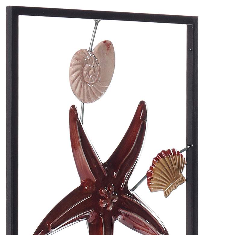 Image 2 Montauk 29 1/4" High 2-Piece Metal Framed Wall Art Set more views