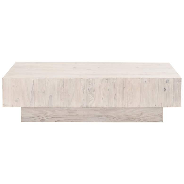 Image 1 Montauk Coffee Table, White Wash Pine