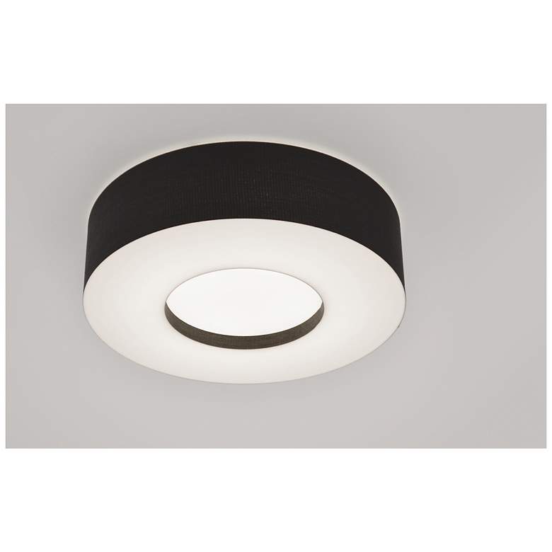 Image 2 Montclair 12" LED Ceiling - Black Shade more views