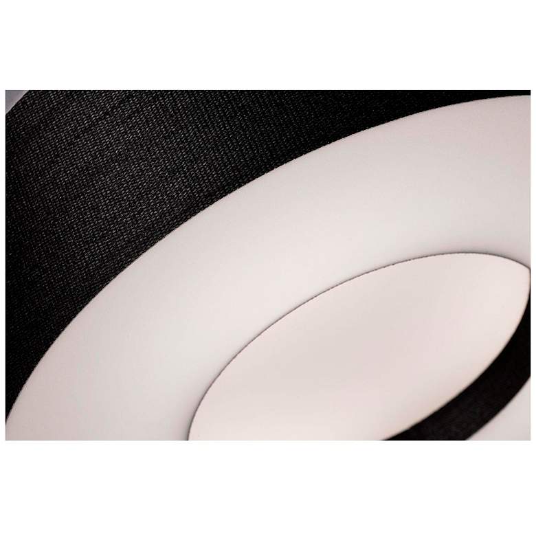 Image 3 Montclair 12" LED Ceiling - Black Shade more views