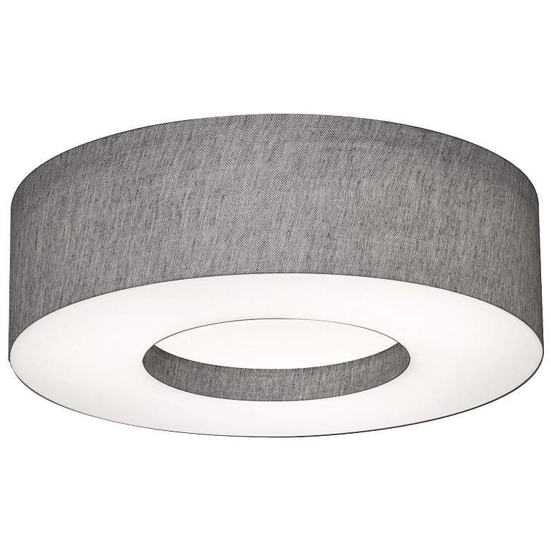 Image 1 Montclair 13" LED Flush Mount - Grey