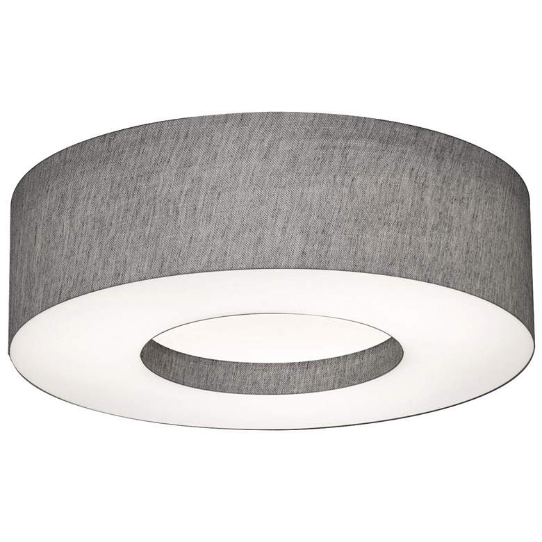 Image 1 Montclair 15" LED Flush Mount - Grey