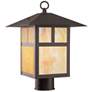 2_Montclair 18" High Bronze Outdoor Lantern Post Light