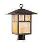 3_Montclair 18" High Bronze Outdoor Lantern Post Light more views