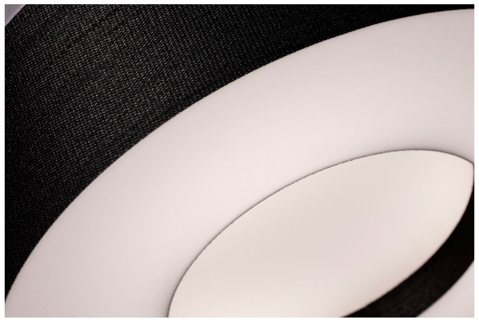 Image 2 Montclair 19" LED Pendant  - Satin Nickel Finish - Black Shade more views