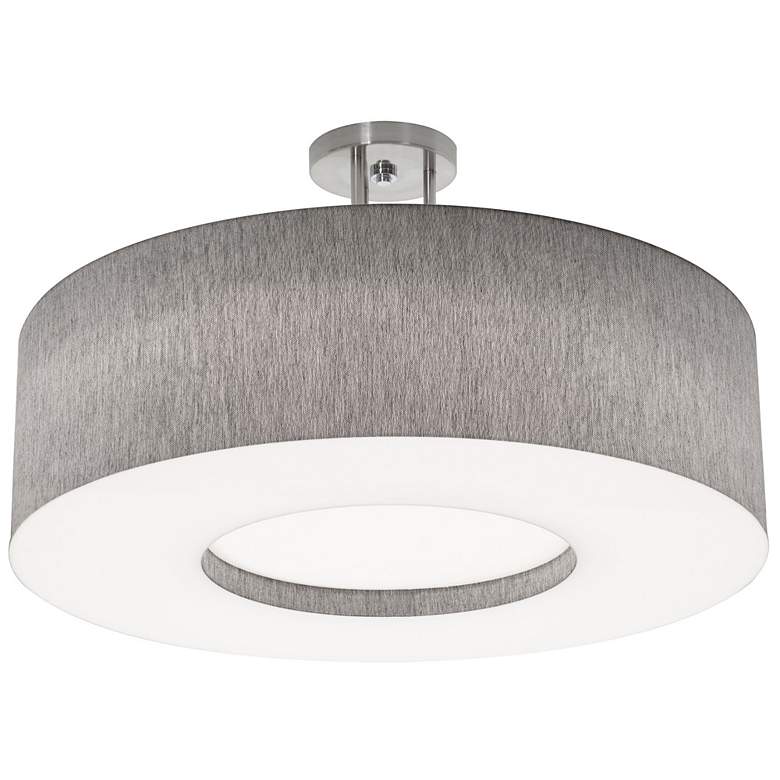 Image 1 Montclair 24" Wide Grey Flush Mount