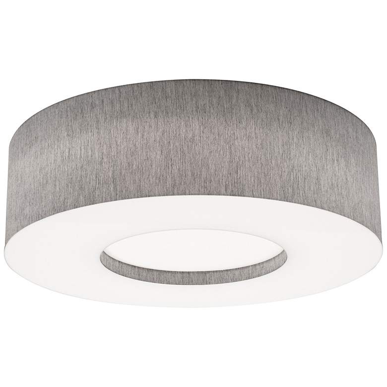 Image 1 Montclair 24" Wide Grey LED Flush Mount