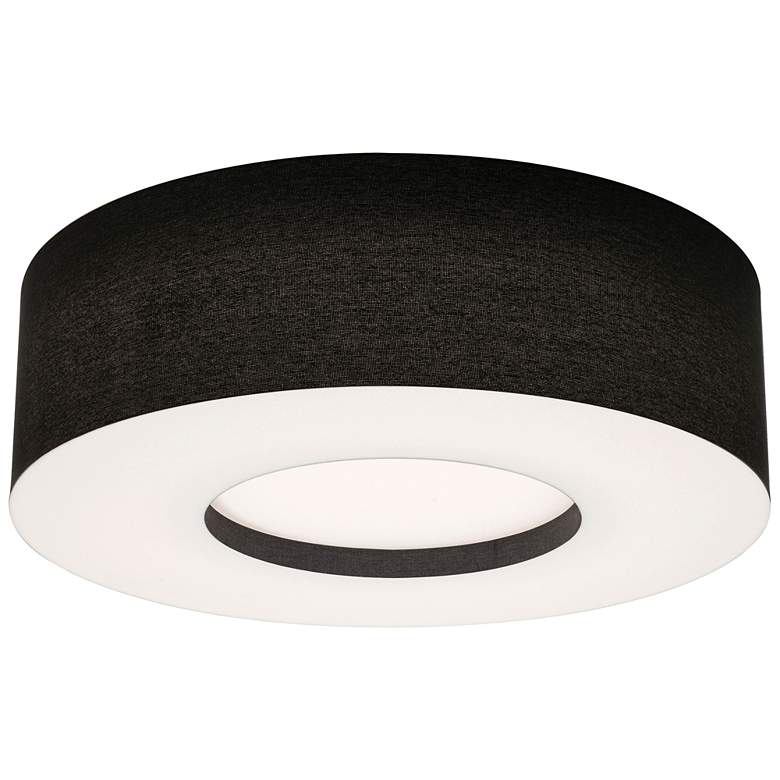 Image 1 Montclair 30" Wide Black Flush Mount