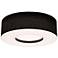 Montclair 30" Wide Black Flush Mount