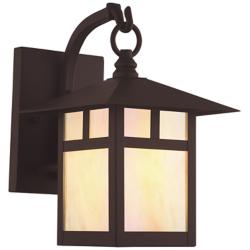 Montclair Mission 10.75-in H Bronze Medium Base (E-26) Outdoor Wall Light