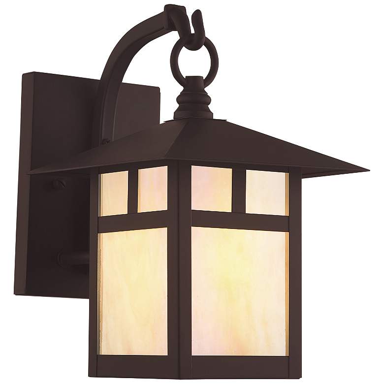 Image 2 Montclair Mission 10 3/4" High Bronze Outdoor Wall Light
