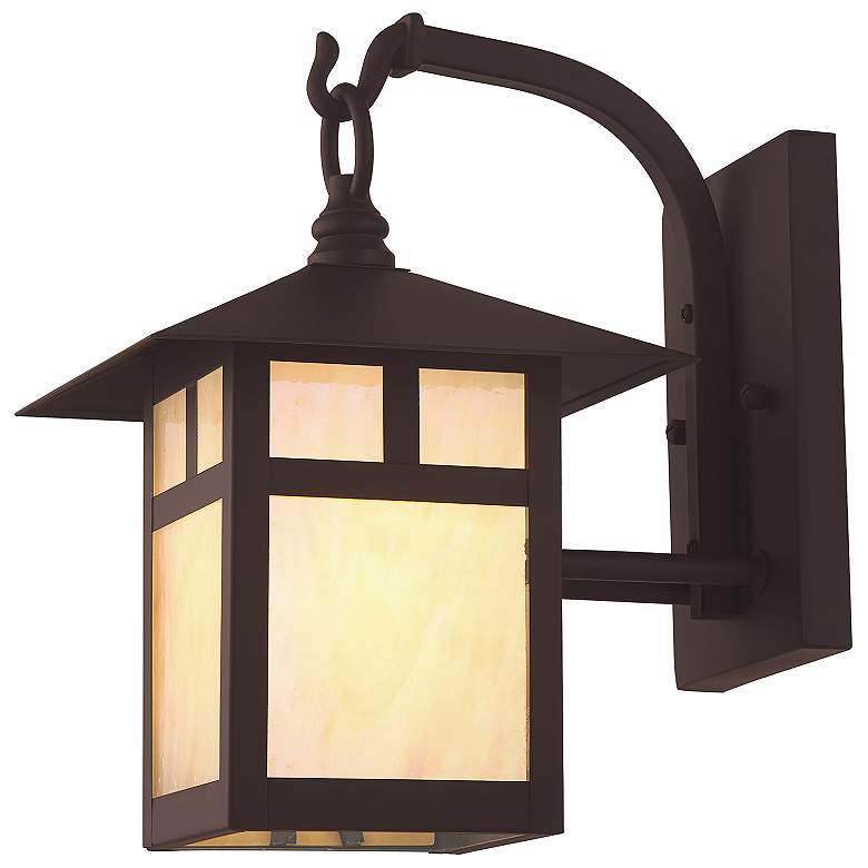Image 6 Montclair Mission 10 3/4" High Bronze Outdoor Wall Light more views