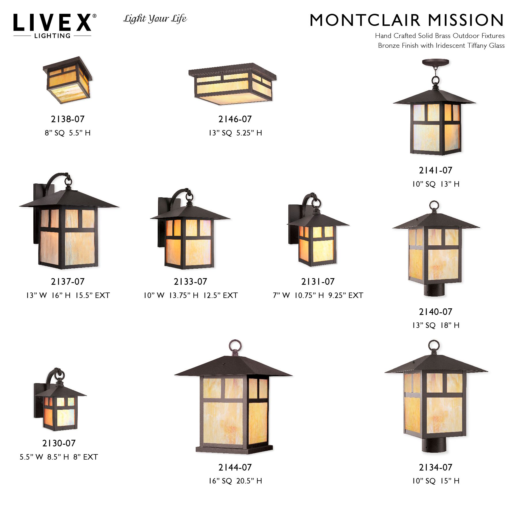 Montclair Mission 10 3/4" High Bronze Outdoor Wall Light