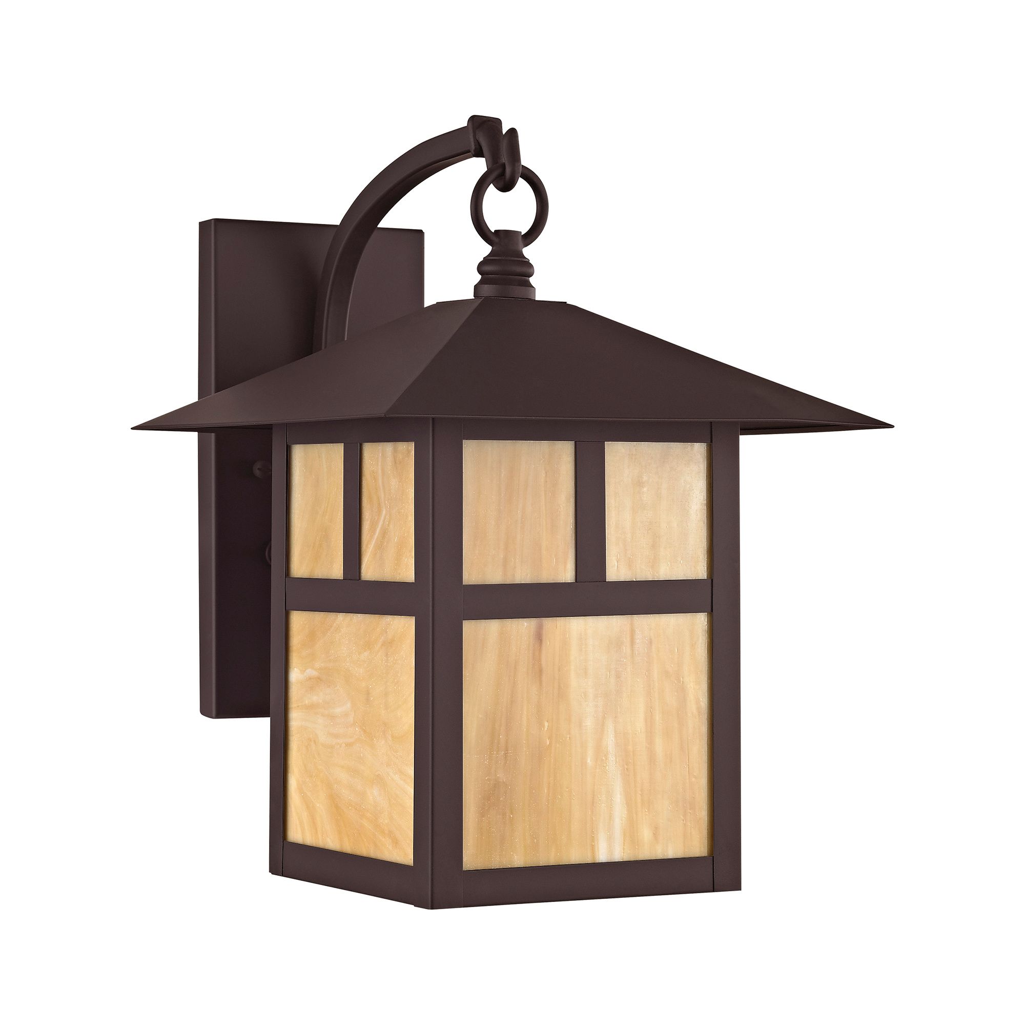 Montclair Mission 13.75in H Bronze Medium Base (E26) Outdoor Wall Light 430N3 Lamps Plus