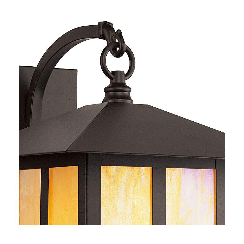 Image 3 Montclair Mission 13.75-in H Bronze Medium Base (E-26) Outdoor Wall Light more views