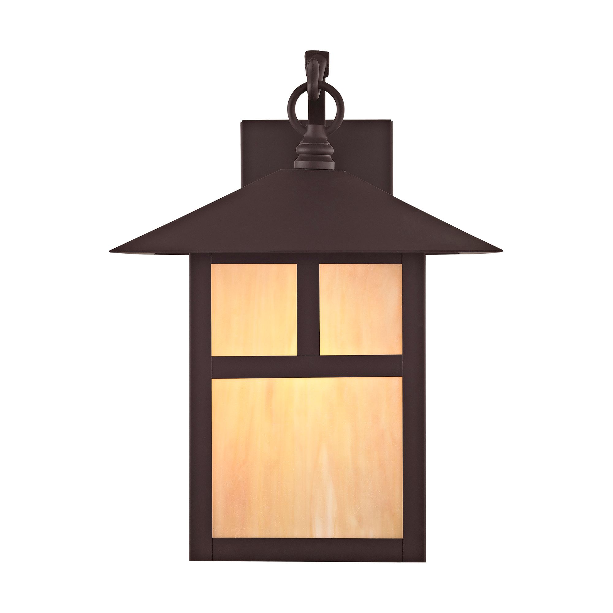 Montclair Mission 13.75in H Bronze Medium Base (E26) Outdoor Wall Light 430N3 Lamps Plus