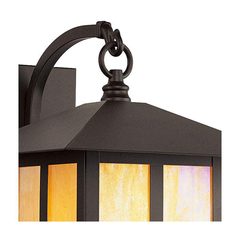Image 3 Montclair Mission 13 3/4" High Bronze Outdoor Wall Light more views