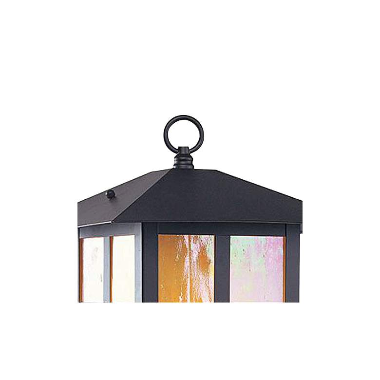 Image 3 Montclair Mission 15" High Bronze Outdoor Post Light more views
