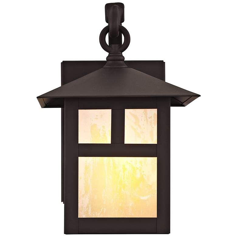 Image 4 Montclair Mission 8 1/2" High Bronze Outdoor Wall Light more views
