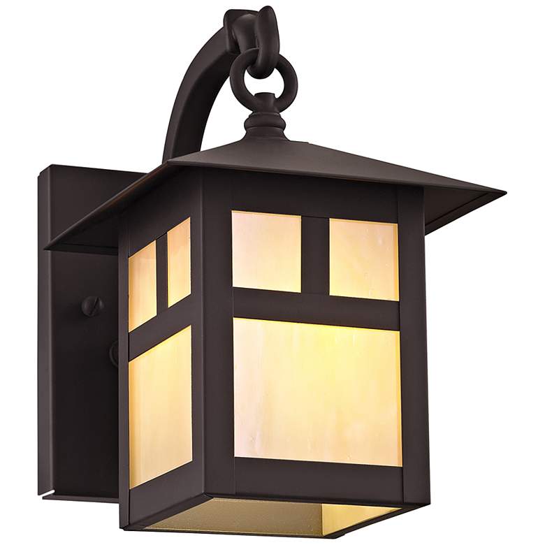 Image 5 Montclair Mission 8 1/2" High Bronze Outdoor Wall Light more views
