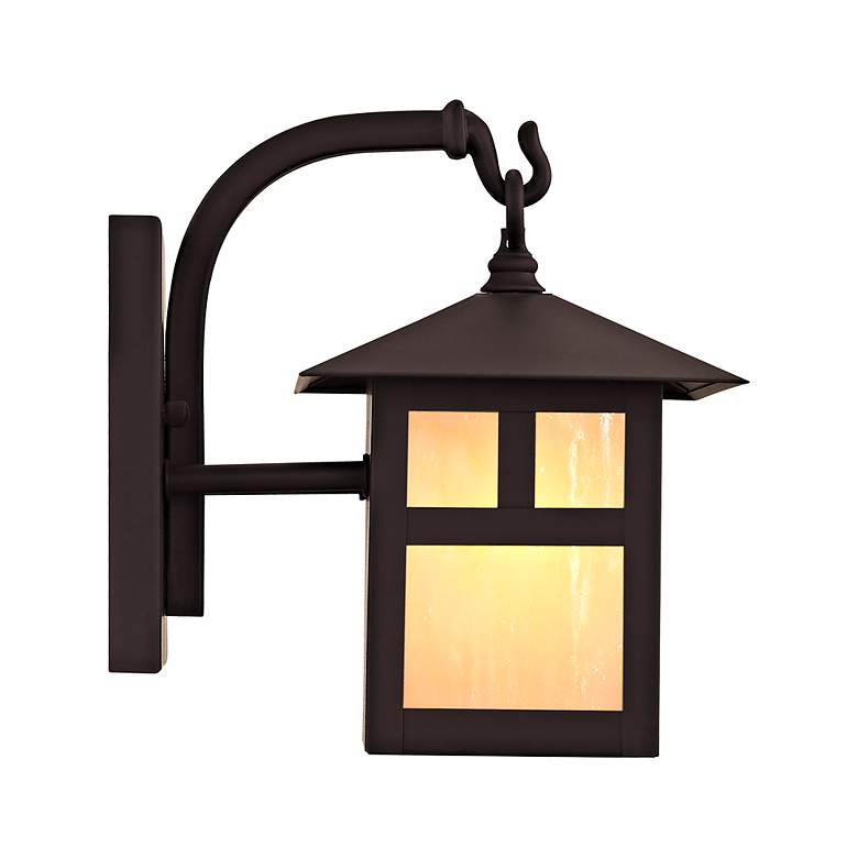Image 7 Montclair Mission 8 1/2" High Bronze Outdoor Wall Light more views