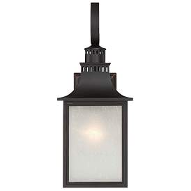 Image1 of Monte Grande 1-Light Outdoor Wall Lantern in English Bronze