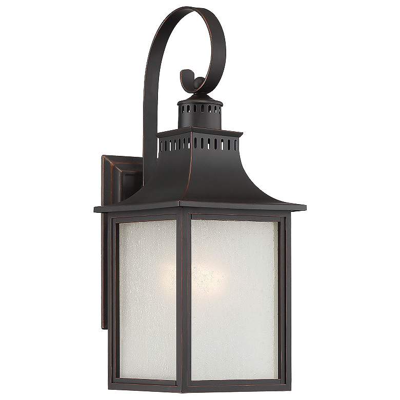 Image 3 Monte Grande 1-Light Outdoor Wall Lantern in English Bronze more views